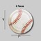 8 Count Baseball Paper Dessert Plates 7" Disposable Plates for Sports & Birthday Parties